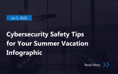 Cybersecurity Safety Tips for Your Summer Vacation Infographic