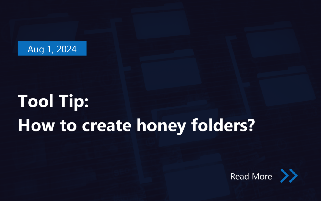 Tool Tip: How to create honey folders?